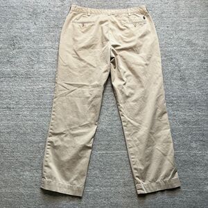 Polo Ralph Lauren Preston Mens Chino Pants Preppy Flat Front 38x31 Vintage Pony